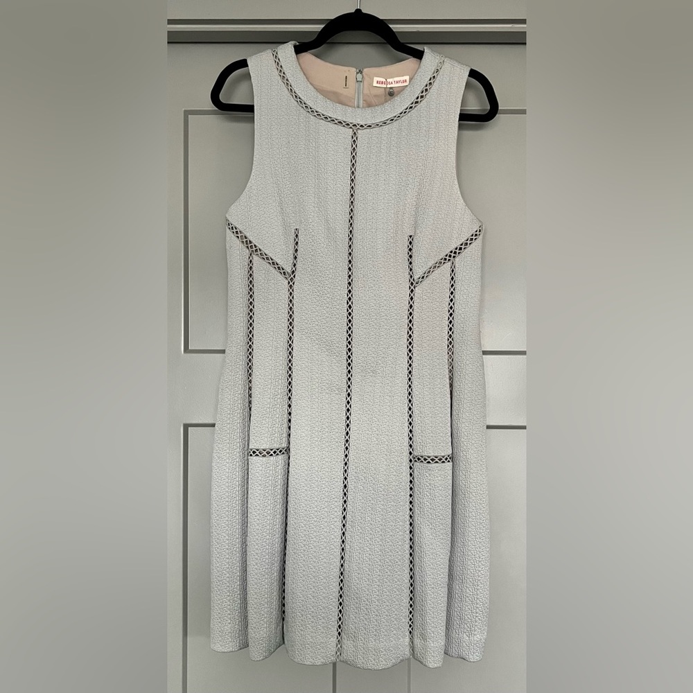 Rebecca Taylor Grey Dress Women’s Size 12 New